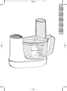 Manual Moulinex Mini Pro Food Processor