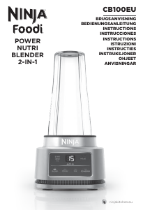 Bedienungsanleitung Ninja CB100EU Foodi Standmixer