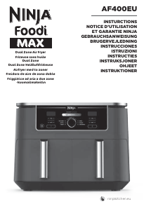 Bruksanvisning Ninja AF400EU Foodi Max Fritös
