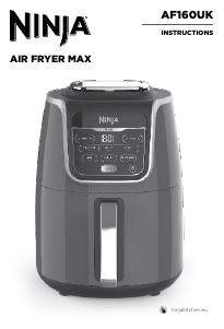 Bruksanvisning Ninja AF160UK Air Fryer Max Fritös