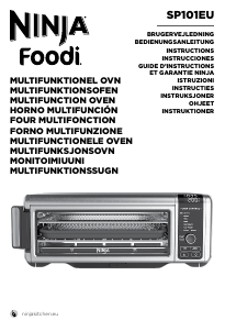 Manual de uso Ninja SP101EU Foodi Horno