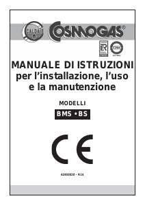 Manuale Cosmogas BMS 15/29 Caldaia a gas