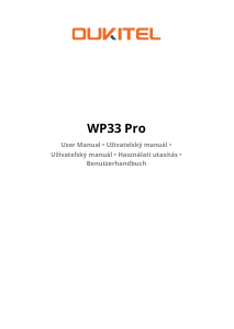 Handleiding Oukitel WP33 Pro Mobiele telefoon