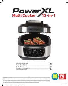 Handleiding PowerXL 12in1 Multicooker