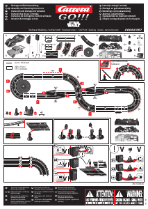 Manual Carrera 62387 Star Wars Pistă de curse