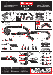 Руководство Carrera 62387 Star Wars Гоночный трек