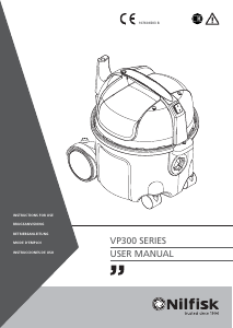 Manual Nilfisk VP300 Vacuum Cleaner
