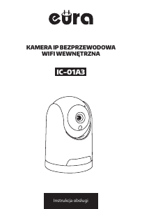 Instrukcja Eura IC-01A3 Kamera IP