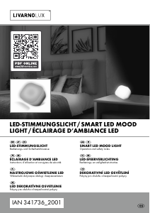 Bruksanvisning LivarnoLux IAN 341736 Lampa