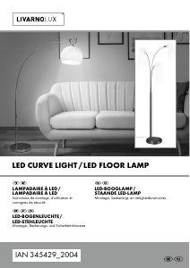 Mode d’emploi LivarnoLux IAN 345429 Lampe