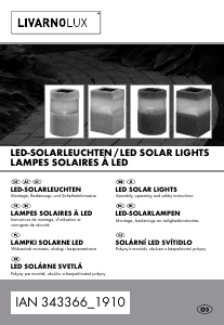 Mode d’emploi LivarnoLux IAN 343366 Lampe