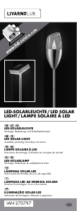 Bruksanvisning LivarnoLux IAN 270797 Lampa