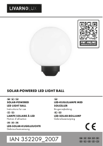Mode d’emploi LivarnoLux IAN 352209 Lampe