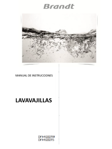 Manual de uso Brandt DFH12227S Lavavajillas
