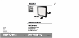 Bruksanvisning LivarnoLux IAN 360473 Lampa