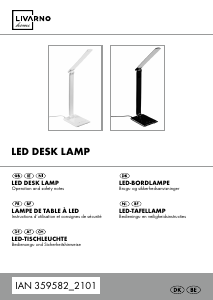 Brugsanvisning LivarnoLux IAN 359582 Lampe