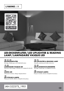 Mode d’emploi LivarnoLux IAN 322375 Lampe