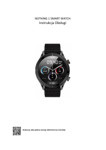 Instrukcja Xinji Nothing 1 Smartwatch