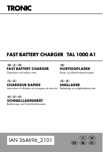 Bedienungsanleitung Tronic IAN 364696 Akkuladegerät