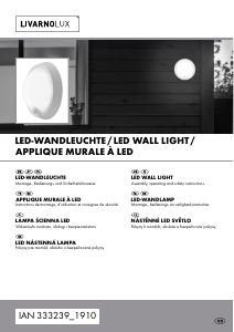 Bruksanvisning LivarnoLux IAN 333239 Lampa