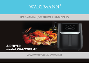Bruksanvisning Wartmann WM-2203 AF Fritös