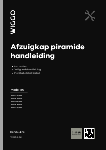 Handleiding Wiggo WE-C930P Afzuigkap