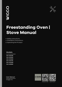 Manuale Wiggo WO-E909R Cucina
