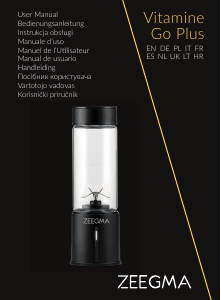 Bedienungsanleitung Zeegma Vitamine Go Plus Standmixer