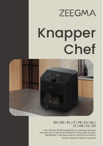 Manuale Zeegma Knapper Chef Friggitrice