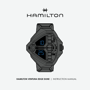Handleiding Hamilton Ventura Edge Dune Horloge