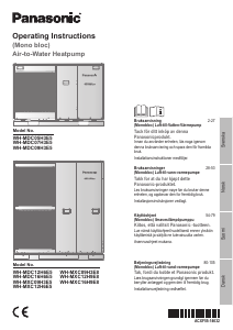 Bruksanvisning Panasonic WH-MXC09H3E8 Värmepump