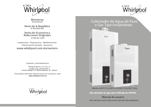 Manual de uso Whirlpool WK71312W Caldera de gas