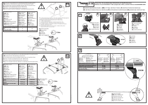 Manual de uso Twinny Load  A 05 Barra de techo