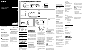 Manuale Sony MDR-1RNC Cuffie