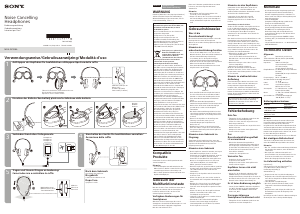 Bedienungsanleitung Sony MDR-ZX110NA Kopfhörer