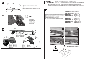 Mode d’emploi Twinny Load  A 37 Barres de toit