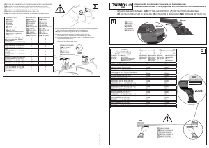 Mode d’emploi Twinny Load  S 02 Barres de toit