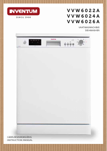 Manual Inventum VVW6022A Dishwasher