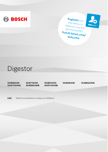 Návod Bosch DLN56AC60 Digestor
