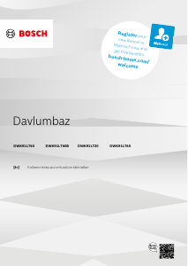 Kullanım kılavuzu Bosch DWK91LT60 Davlumbaz