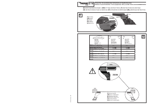 Mode d’emploi Twinny Load  S 19 Barres de toit