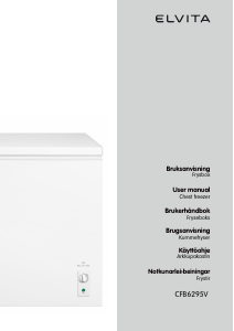 Handleiding Elvita CFB6295V Vriezer