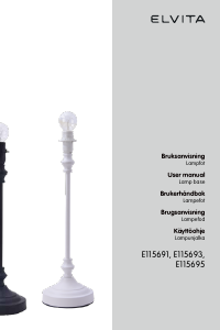 Brugsanvisning Elvita E115693 Lampe