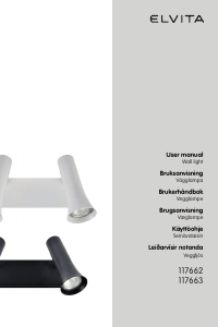 Käyttöohje Elvita E117663 Lamppu
