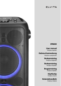 Käyttöohje Elvita EPB800 Kaiutin