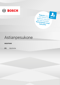 Käyttöohje Bosch SKS2ITI00E Astianpesukone