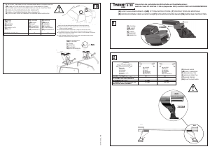 Mode d’emploi Twinny Load  S 38 Barres de toit