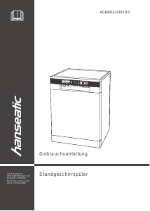 Bedienungsanleitung Hanseatic HG6085A147831FS Geschirrspüler