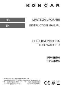 Bruksanvisning Končar PP45SM6 Diskmaskin