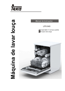 Manual Teka LP8 840 Máquina de lavar louça